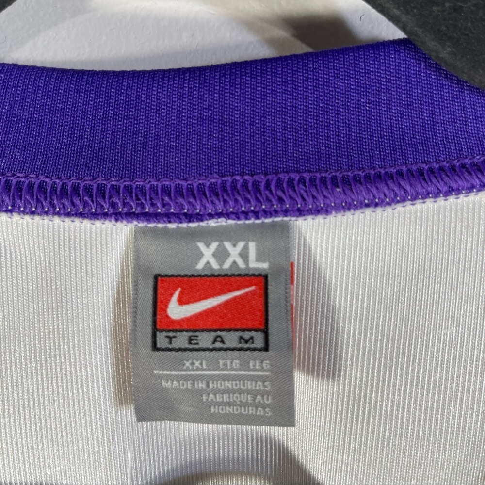 NWT NIKE VAPOR PRO MENS FOOTBALL TRAINING JERSEY WHITE SIZE XXL - Picture 3 of 8
